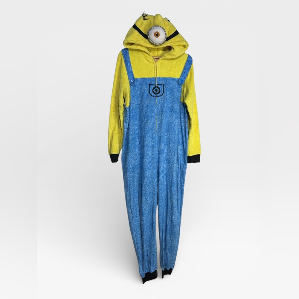 5 for $25🔥Illumination Despicable Me Plush Minion Pajama Jumpsuit Large (12-14)